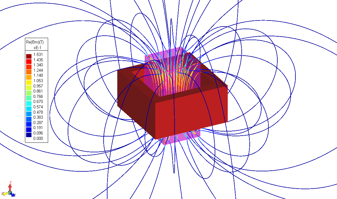Image of 3D B Field Streamlines